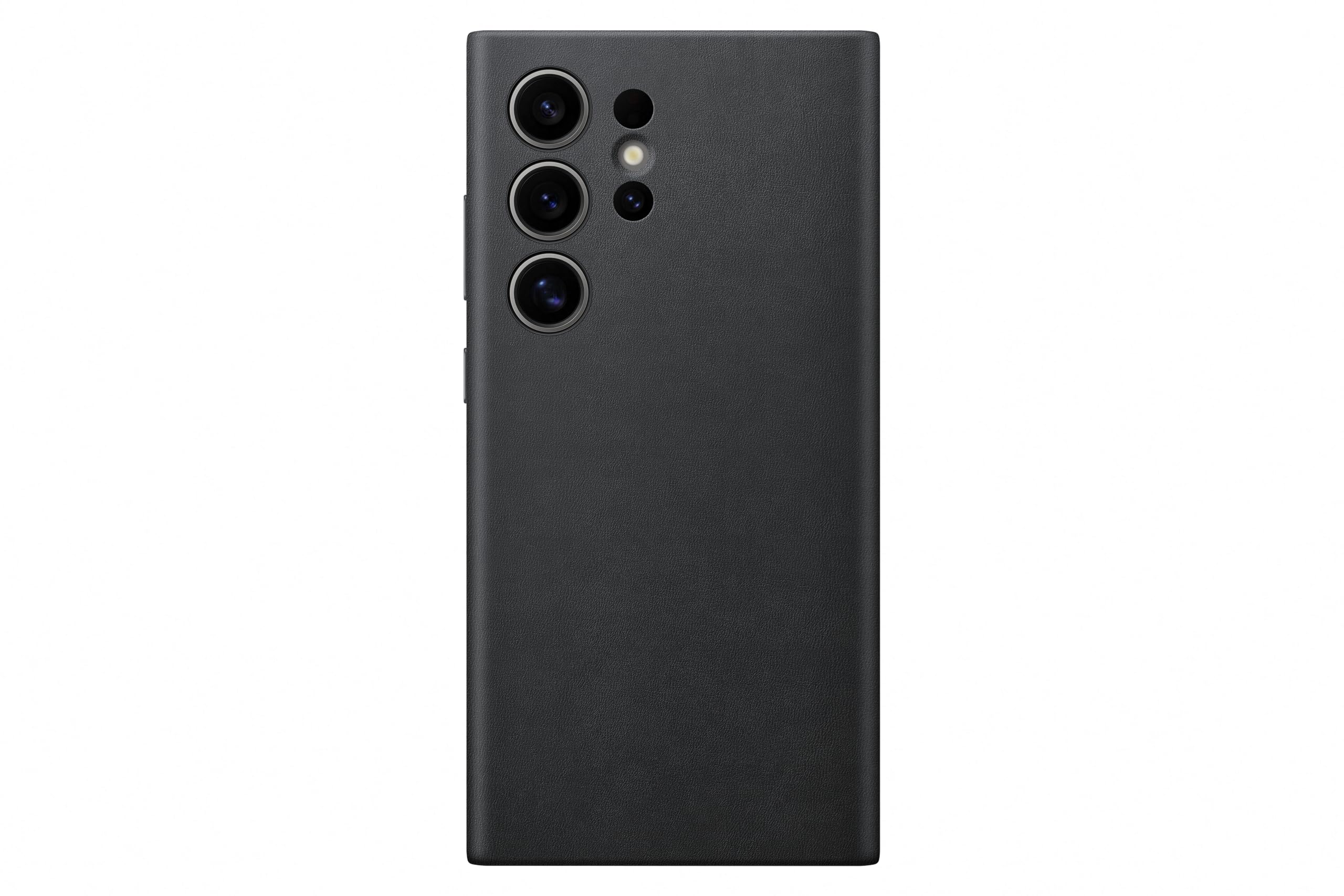 Funda Para Teléfono Samsung Galaxy S24 De Piel Ultra Vegana Negra - Venta Internacional.