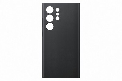 Foto 3 | Funda Para Teléfono Samsung Galaxy S24 De Piel Ultra Vegana Negra - Venta Internacional.