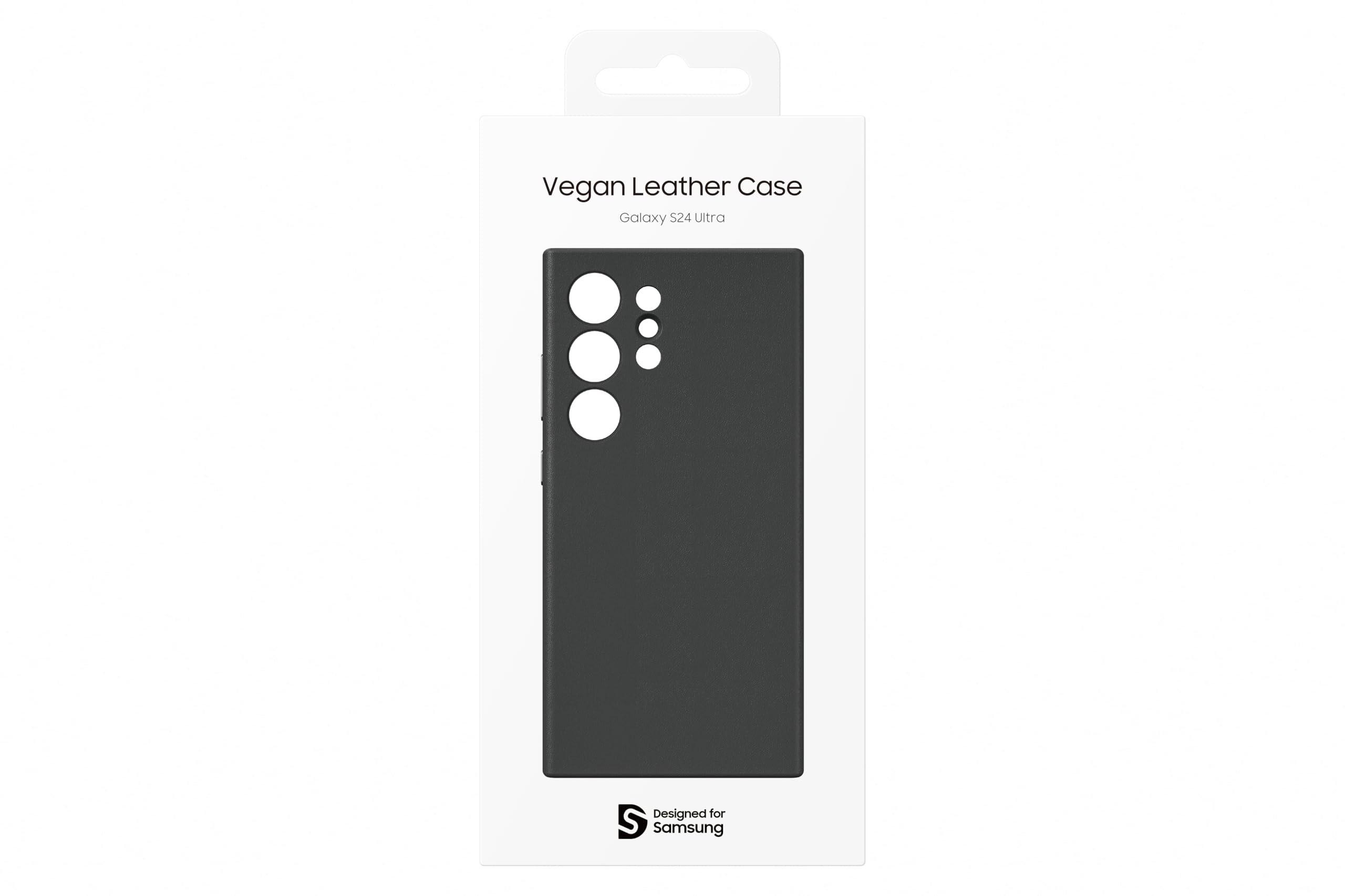 Foto 7 pulgar | Funda Para Teléfono Samsung Galaxy S24 De Piel Ultra Vegana Negra - Venta Internacional.