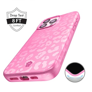 Foto 5 | Funda De Teléfono Velvet Caviar Compatible Con Iphone 15 Pro Max Con Estampado De Leopardo Rosa - Venta Internacional.