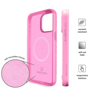 Foto 6 | Funda De Teléfono Velvet Caviar Compatible Con Iphone 15 Pro Max Con Estampado De Leopardo Rosa - Venta Internacional.