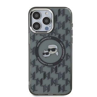 Foto 3 | Funda Karl Monograma Cabeza K&c Para Iphone 15 Pro - Negro