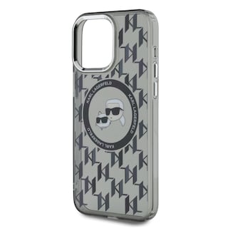 Foto 6 | Funda Karl Monograma Cabeza K&c Para Iphone 15 Pro - Negro