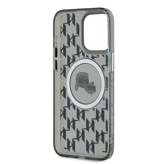 Foto 7 | Funda Karl Monograma Cabeza K&c Para Iphone 15 Pro - Negro