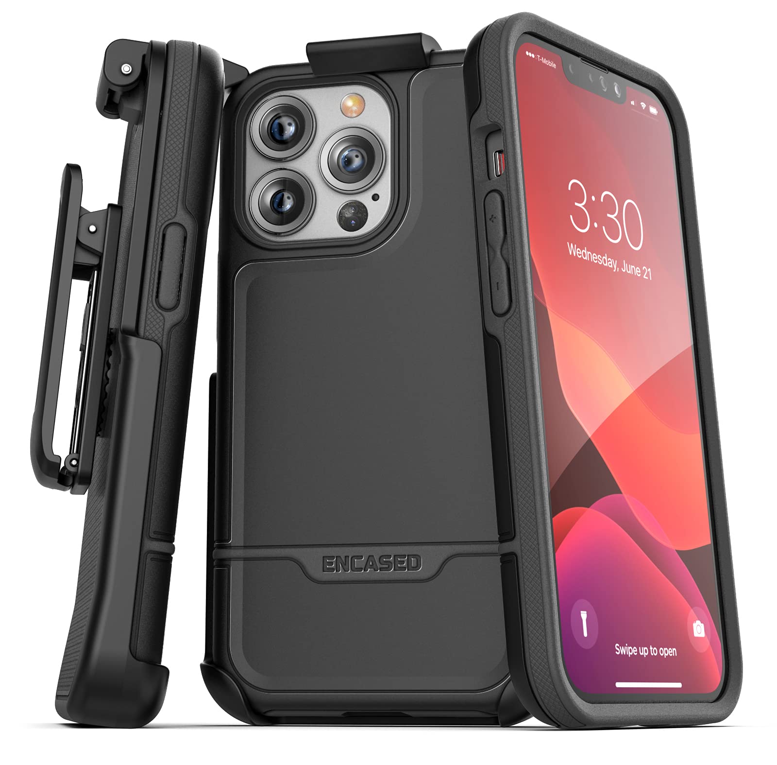 Foto 2 pulgar | Funda Rebel Con Funda Negra Para Iphone 13 Pro Max - Venta Internacional.