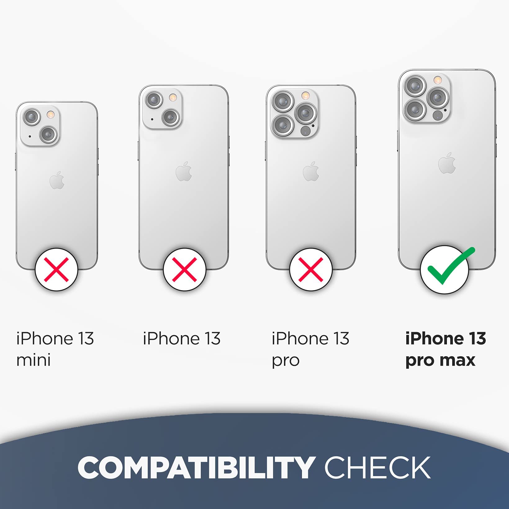 Foto 3 pulgar | Funda Rebel Con Funda Negra Para Iphone 13 Pro Max - Venta Internacional.