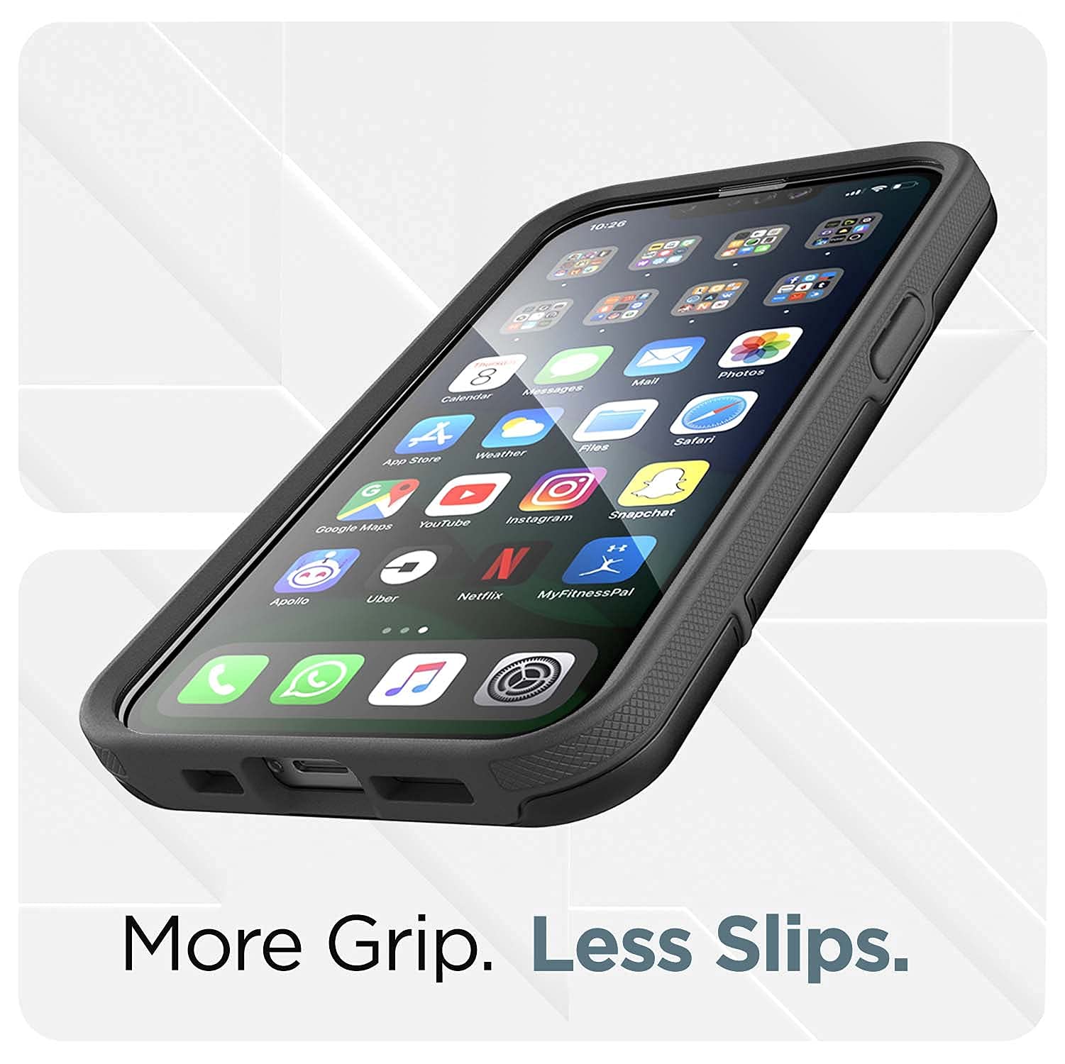 Foto 6 pulgar | Funda Rebel Con Funda Negra Para Iphone 13 Pro Max - Venta Internacional.