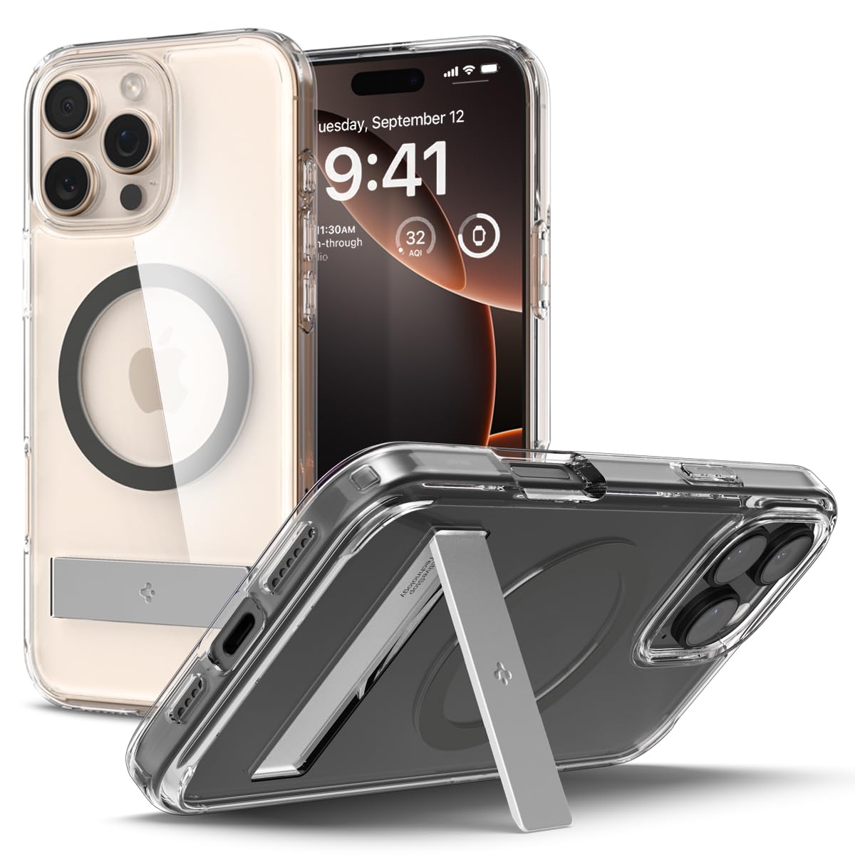 Foto 1 | Funda Spigen Ultra Hybrid S Magfit Para Iphone 16 Pro Max - Venta Internacional.