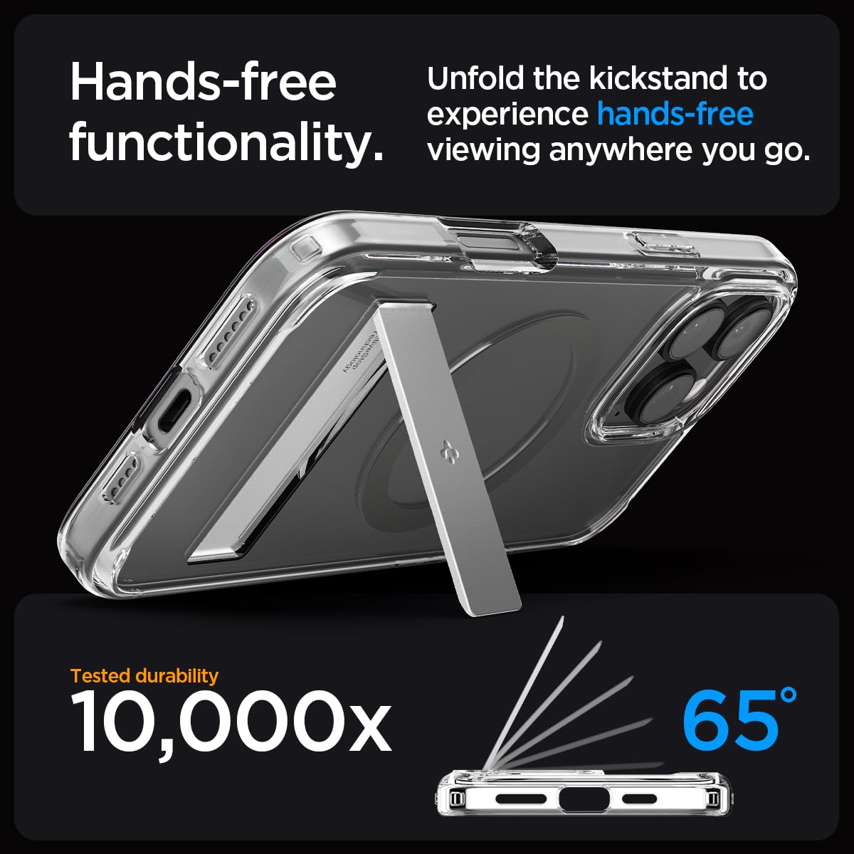 Foto 3 | Funda Spigen Ultra Hybrid S Magfit Para Iphone 16 Pro Max - Venta Internacional.