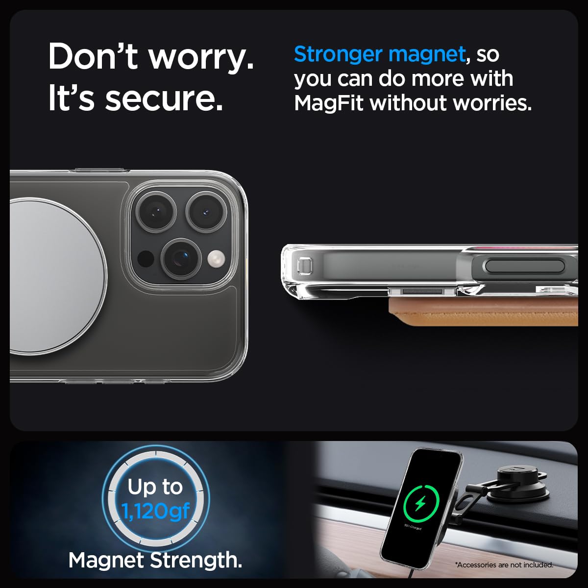 Foto 5 | Funda Spigen Ultra Hybrid S Magfit Para Iphone 16 Pro Max - Venta Internacional.