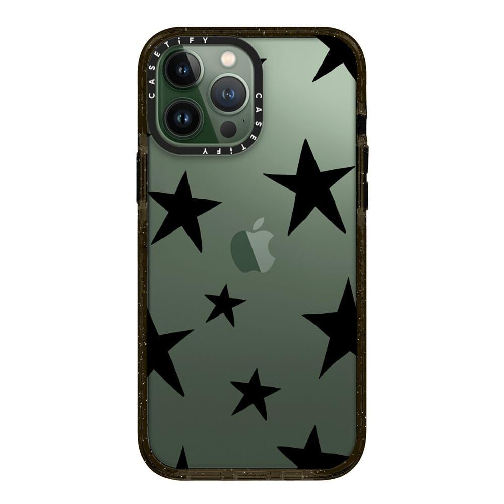 Foto 4 pulgar | Funda De Teléfono Casetify Impact Stars Negra Para Iphone 13 Pro Max - Venta Internacional.