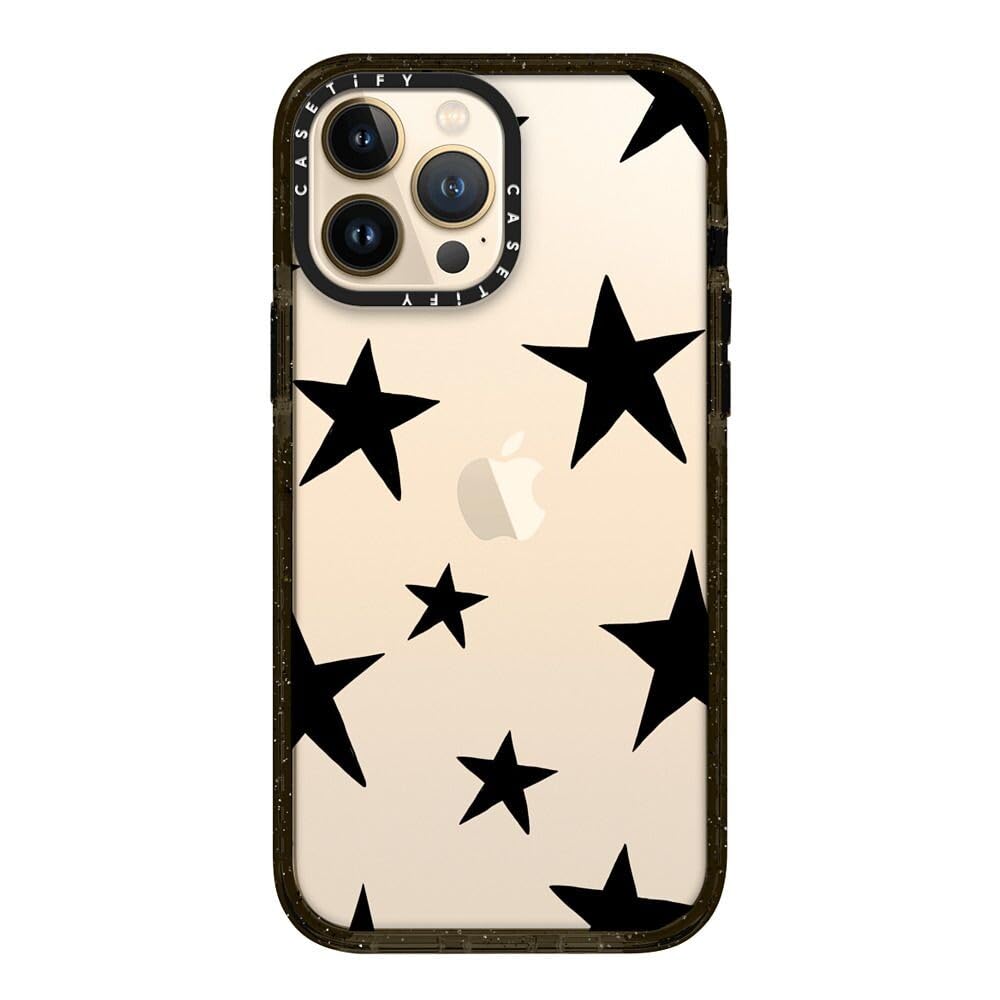 Foto 6 pulgar | Funda De Teléfono Casetify Impact Stars Negra Para Iphone 13 Pro Max - Venta Internacional.