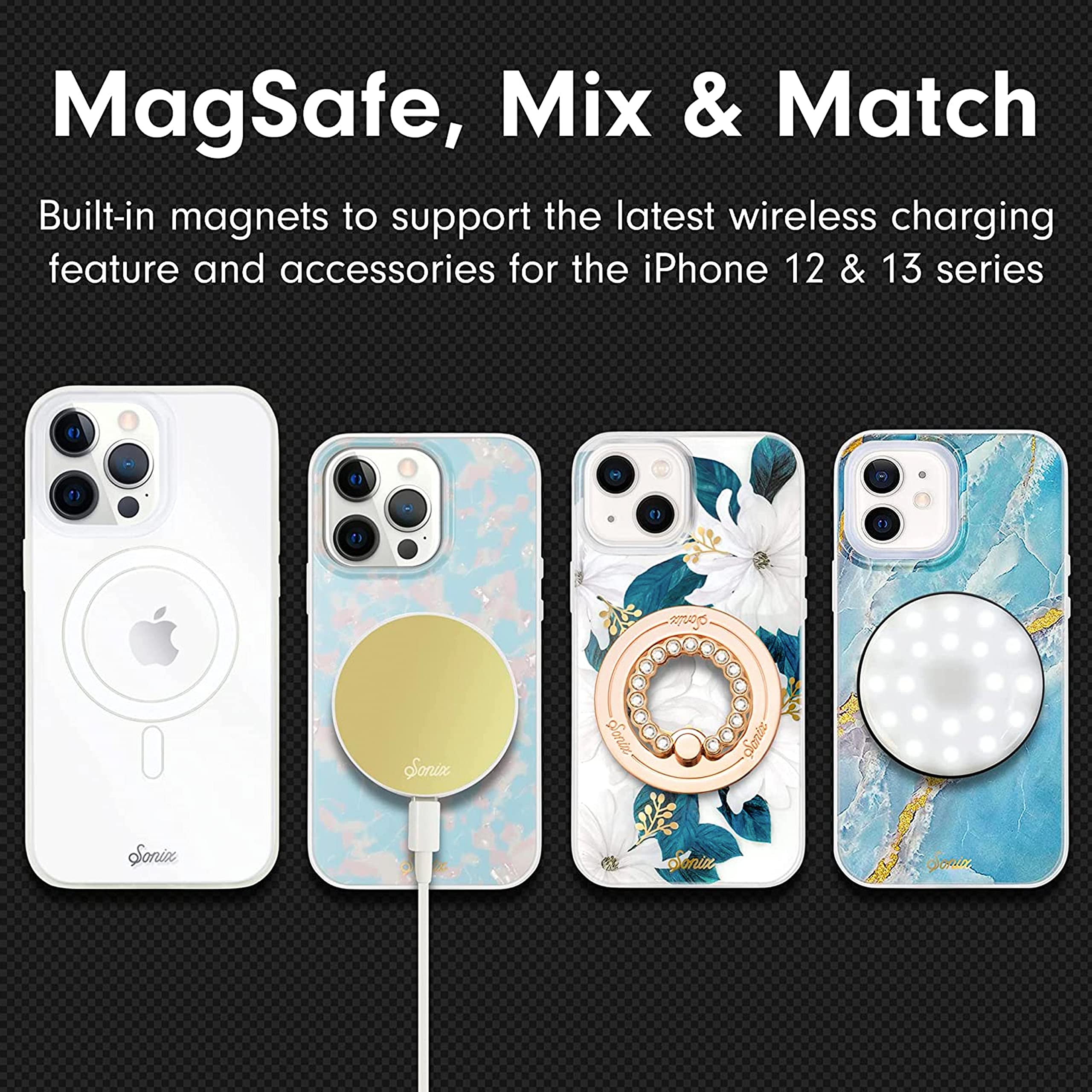 Foto 7 pulgar | Funda Sonix Classic Tortoiseshell para iPhone 13/12 Pro Max - Venta Internacional