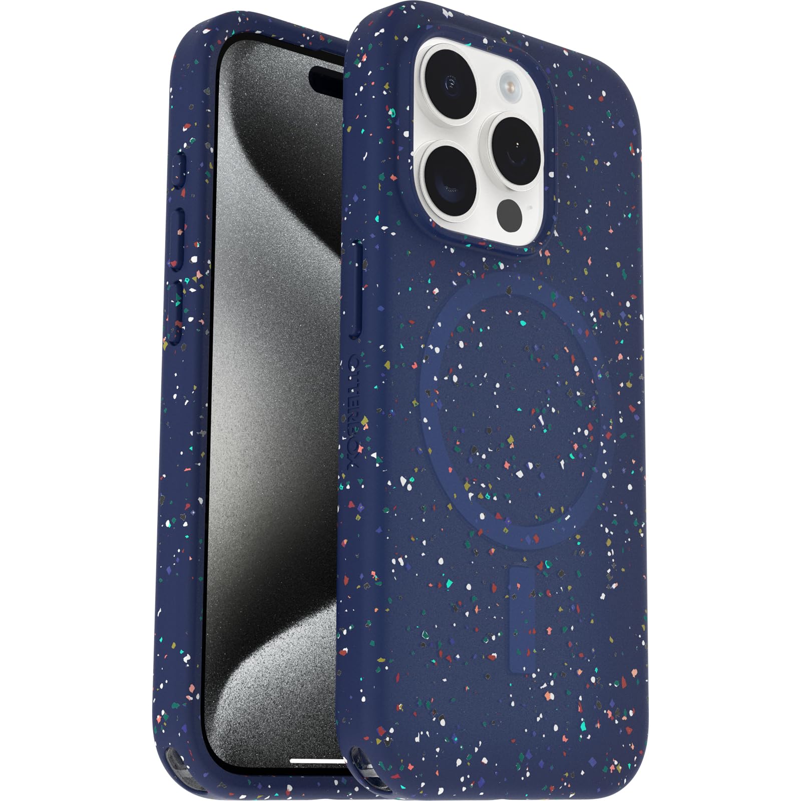 Foto 2 pulgar | Funda De Teléfono Otterbox Core Series Para Iphone 15 Pro Blueberry - Venta Internacional.