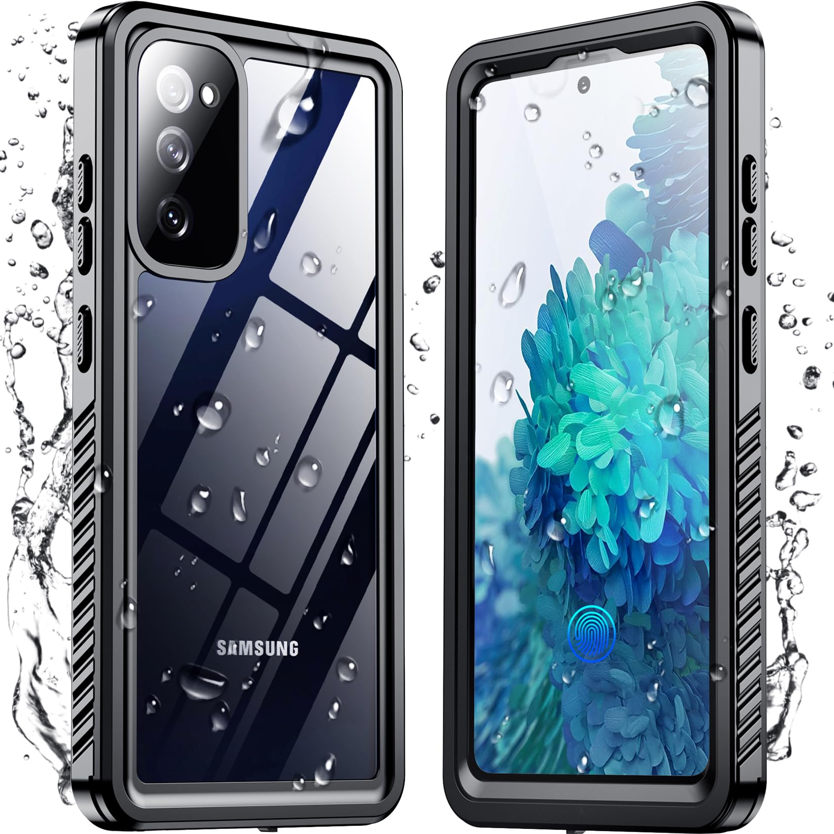Foto 1 | Funda Temdan Impermeable Y A Prueba De Golpes Para Samsung Galaxy S20 Fe - Venta Internacional.