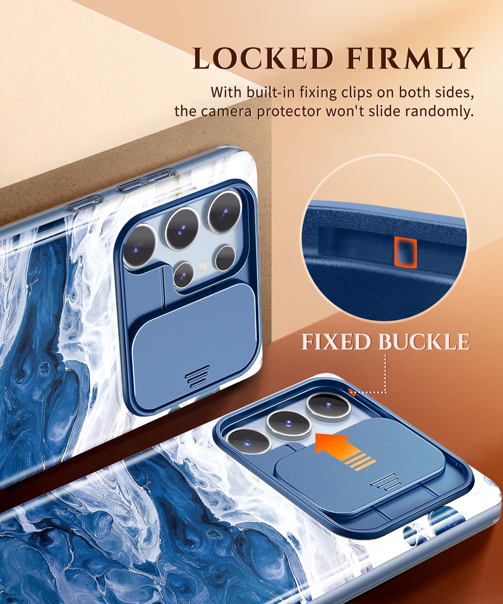 Foto 5 pulgar | Funda De Teléfono Gviewin Para Samsung Galaxy S23 Ultra 6.8 Con Funda - Venta Internacional.
