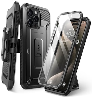 Foto 1 | Funda Para Teléfono Supcase Unicorn Beetle Pro Para Iphone 15 Pro, Color Negro - Venta Internacional.