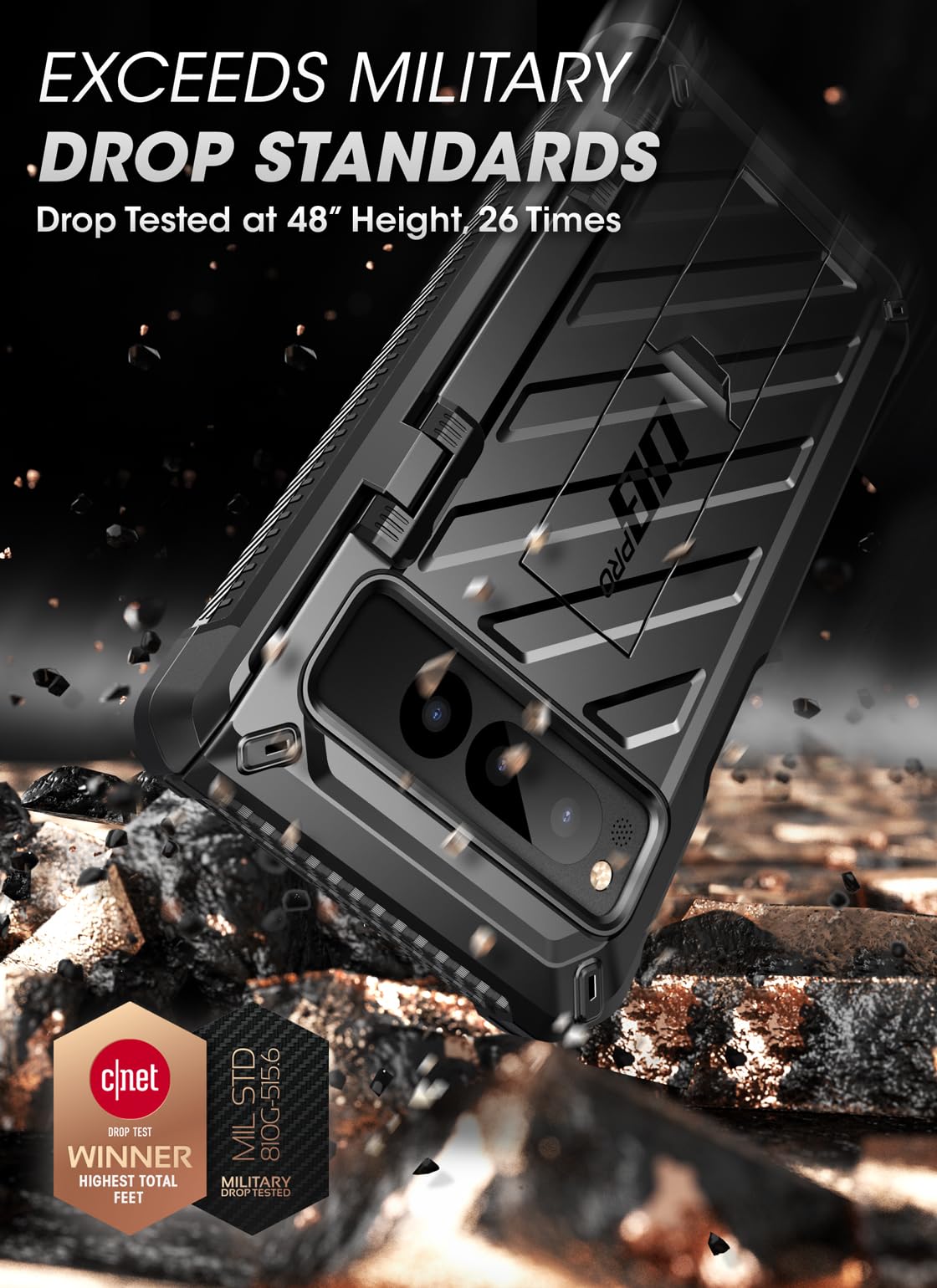 Foto 3 pulgar | Funda De Teléfono Supcase Unicorn Beetle Pro Para Google Pixel Fold - Venta Internacional.