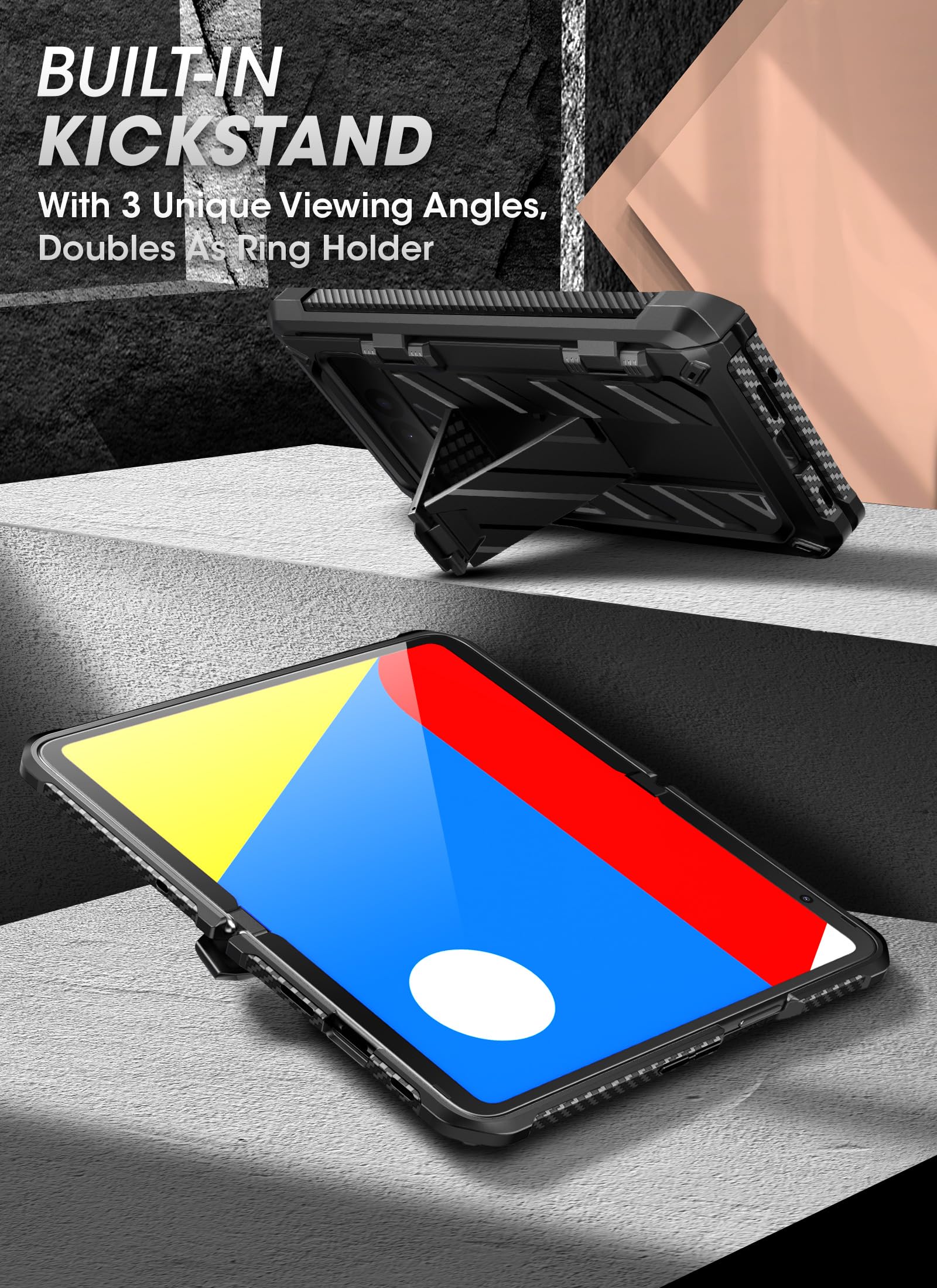 Foto 6 pulgar | Funda De Teléfono Supcase Unicorn Beetle Pro Para Google Pixel Fold - Venta Internacional.