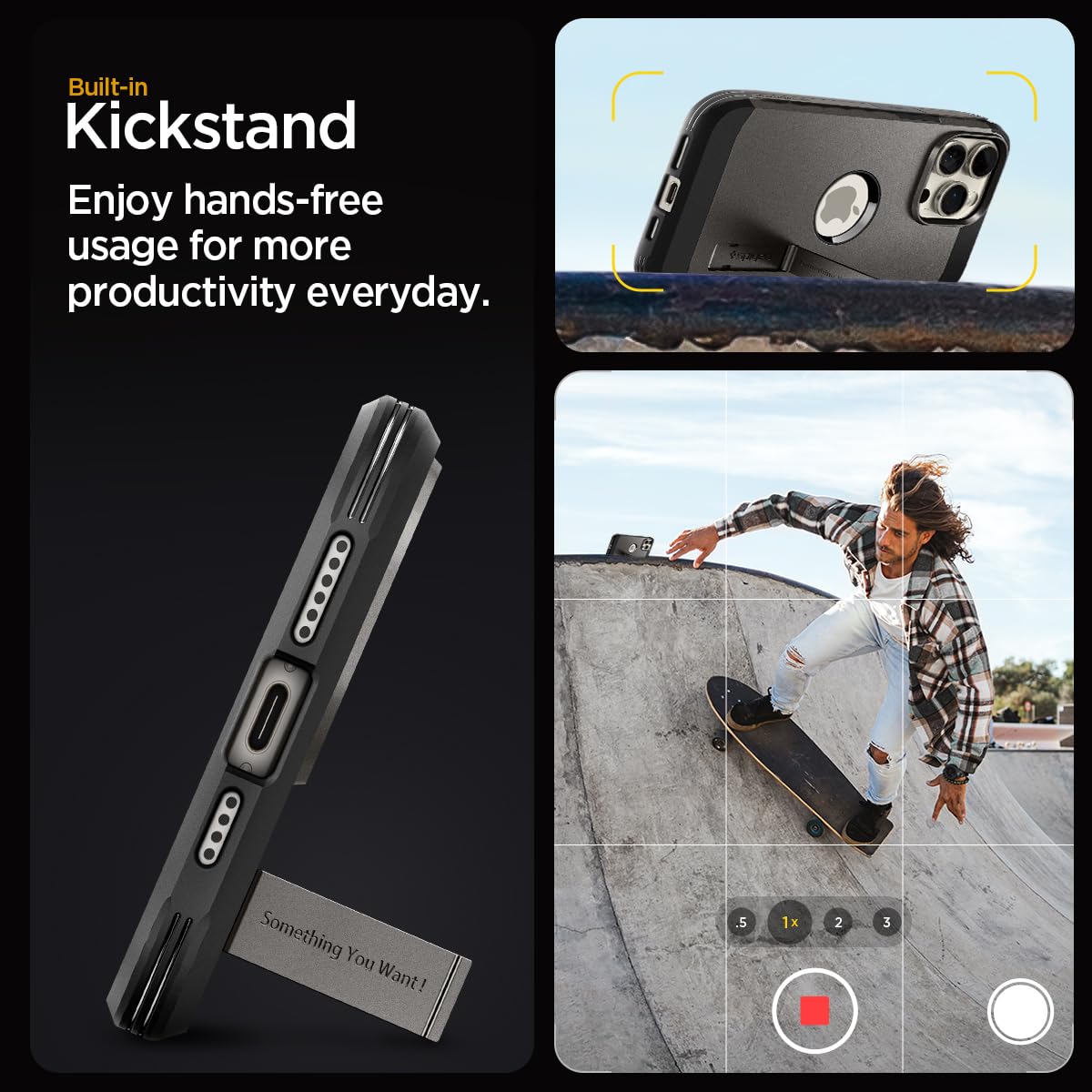 Foto 6 pulgar | Funda De Teléfono Spigen Tough Armor Magfit Iphone 15 Pro 2023 - Venta Internacional.