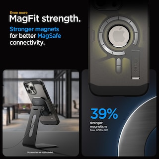 Foto 7 | Funda De Teléfono Spigen Tough Armor Magfit Iphone 15 Pro 2023 - Venta Internacional.
