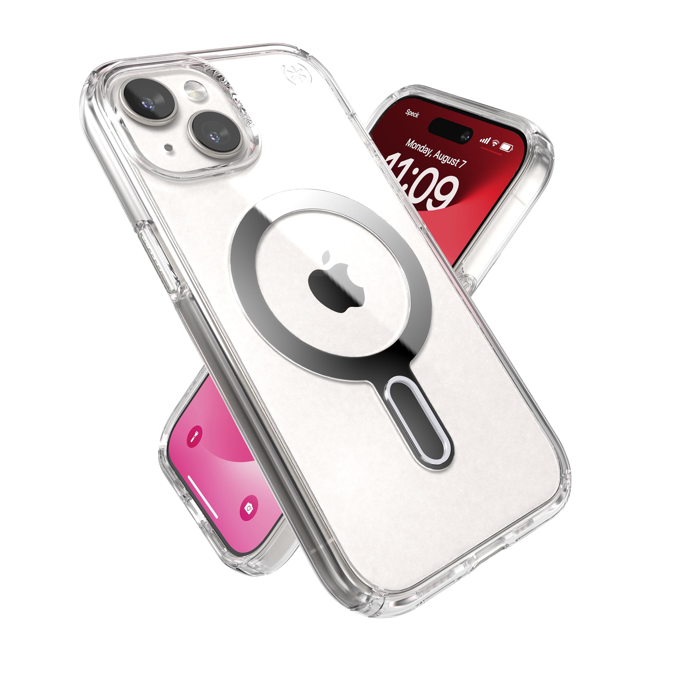 Foto 2 pulgar | Funda Speck Clear Presidio Para Iphone 15/14/13 De 6.1 Pulgadas - Venta Internacional.