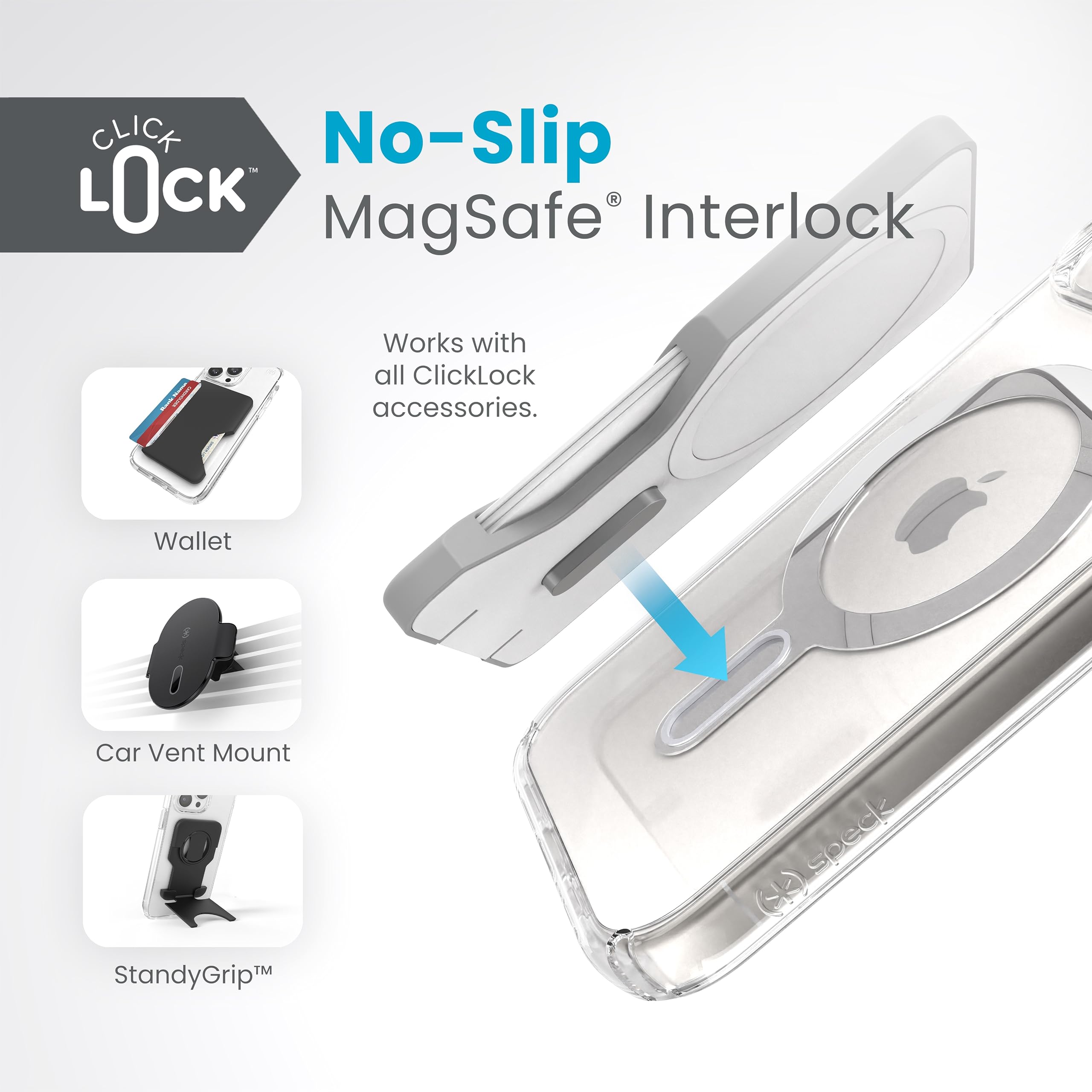 Foto 5 pulgar | Funda Speck Clear Presidio Para Iphone 15/14/13 De 6.1 Pulgadas - Venta Internacional.