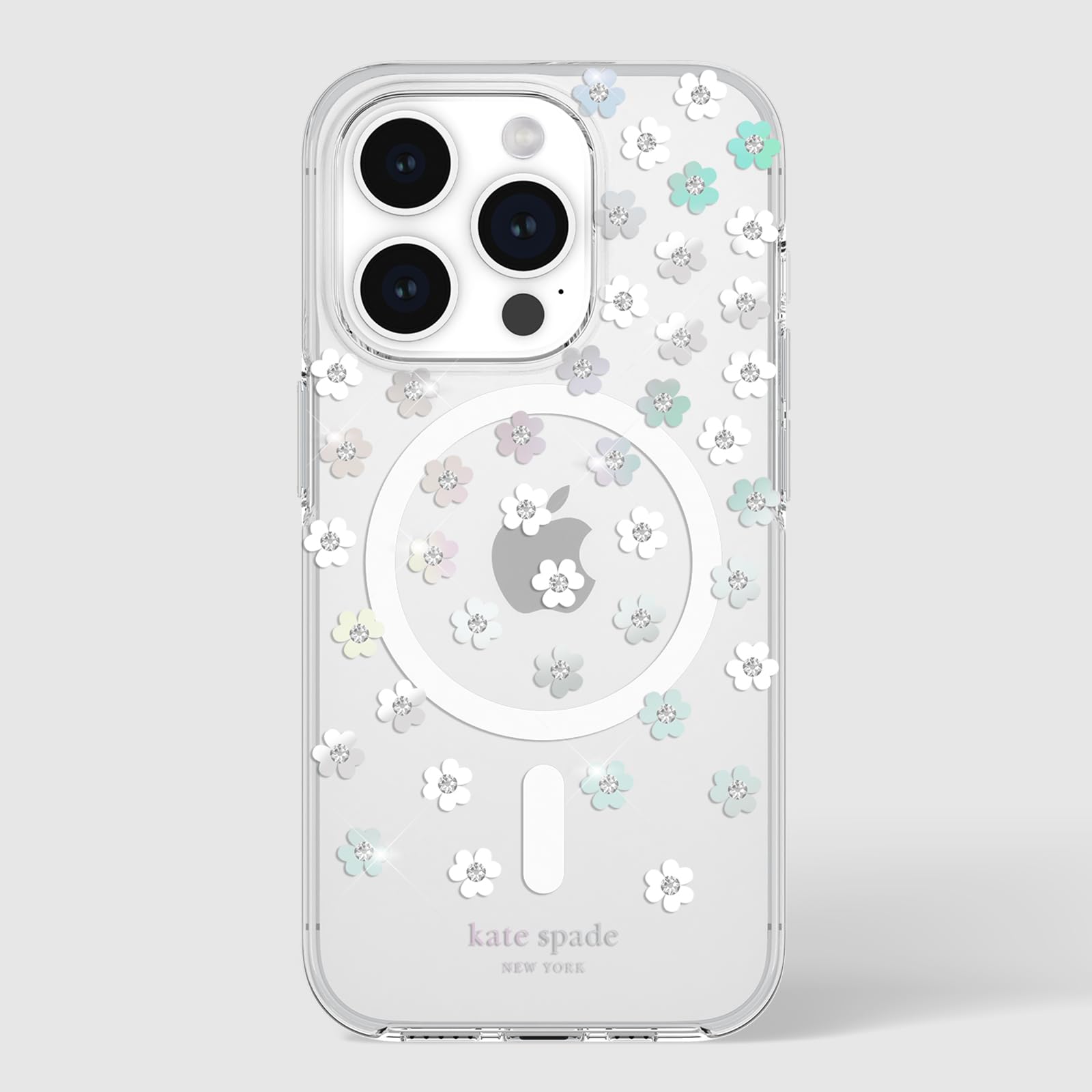 Foto 7 | Funda De Teléfono Kate Spade New York Iphone 15 Pro Con Flores Dispersas - Venta Internacional.