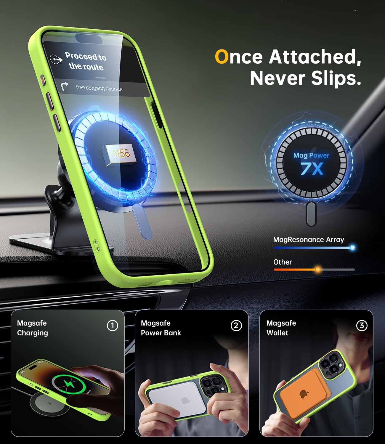Foto 4 | Funda Jueshituo Para Iphone 16 Pro Max Con Protector De Pantalla - Venta Internacional.