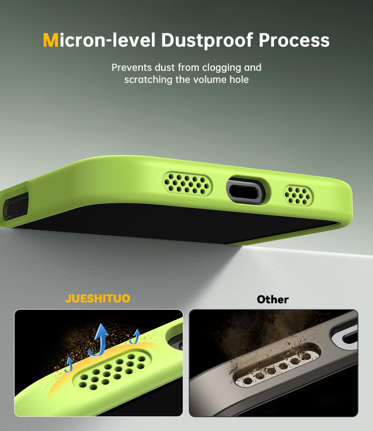 Foto 7 pulgar | Funda Jueshituo Para Iphone 16 Pro Max Con Protector De Pantalla - Venta Internacional.