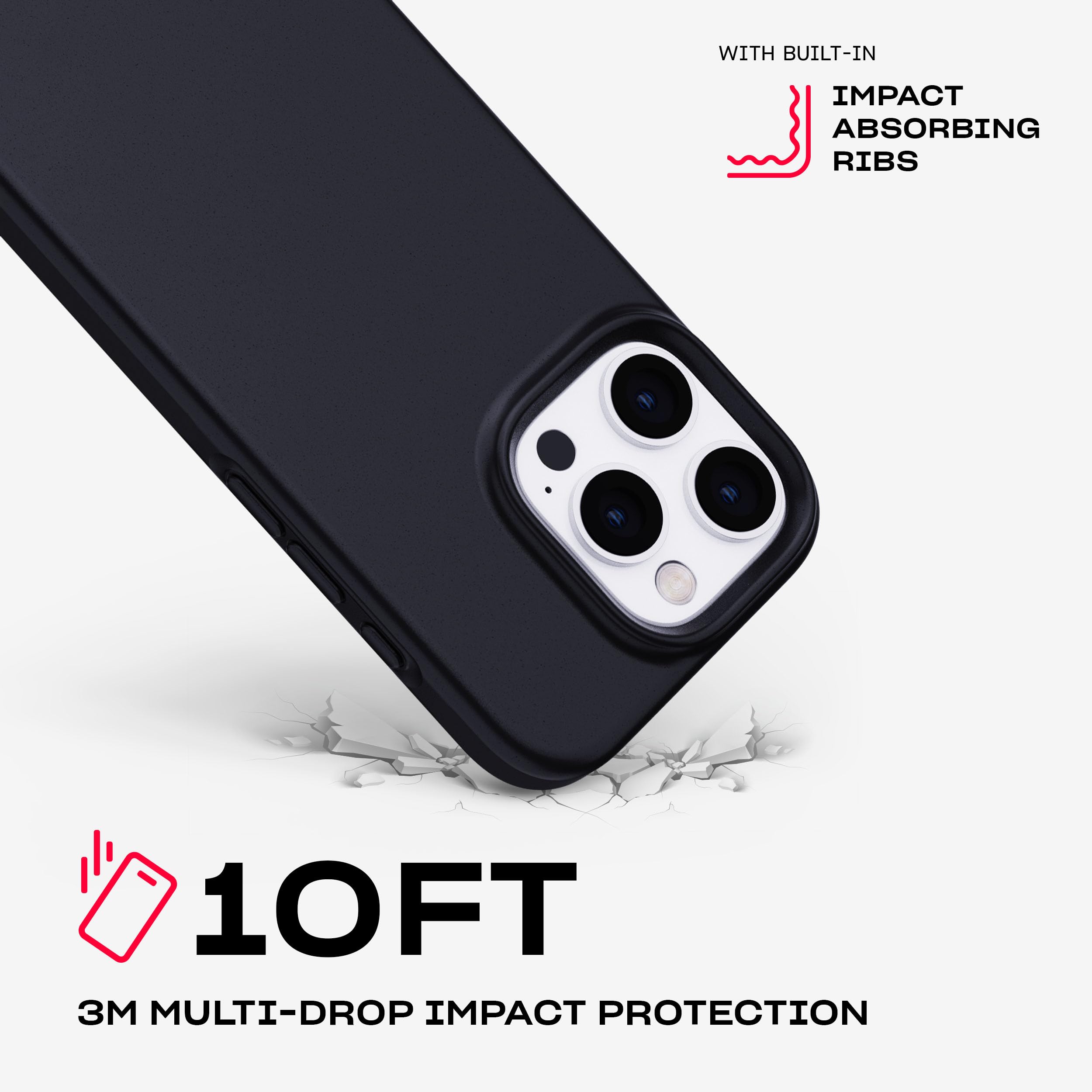 Foto 4 pulgar | Protección Contra Impactos Case Tech21 Evolite Para Iphone 16 Pro - Venta Internacional.