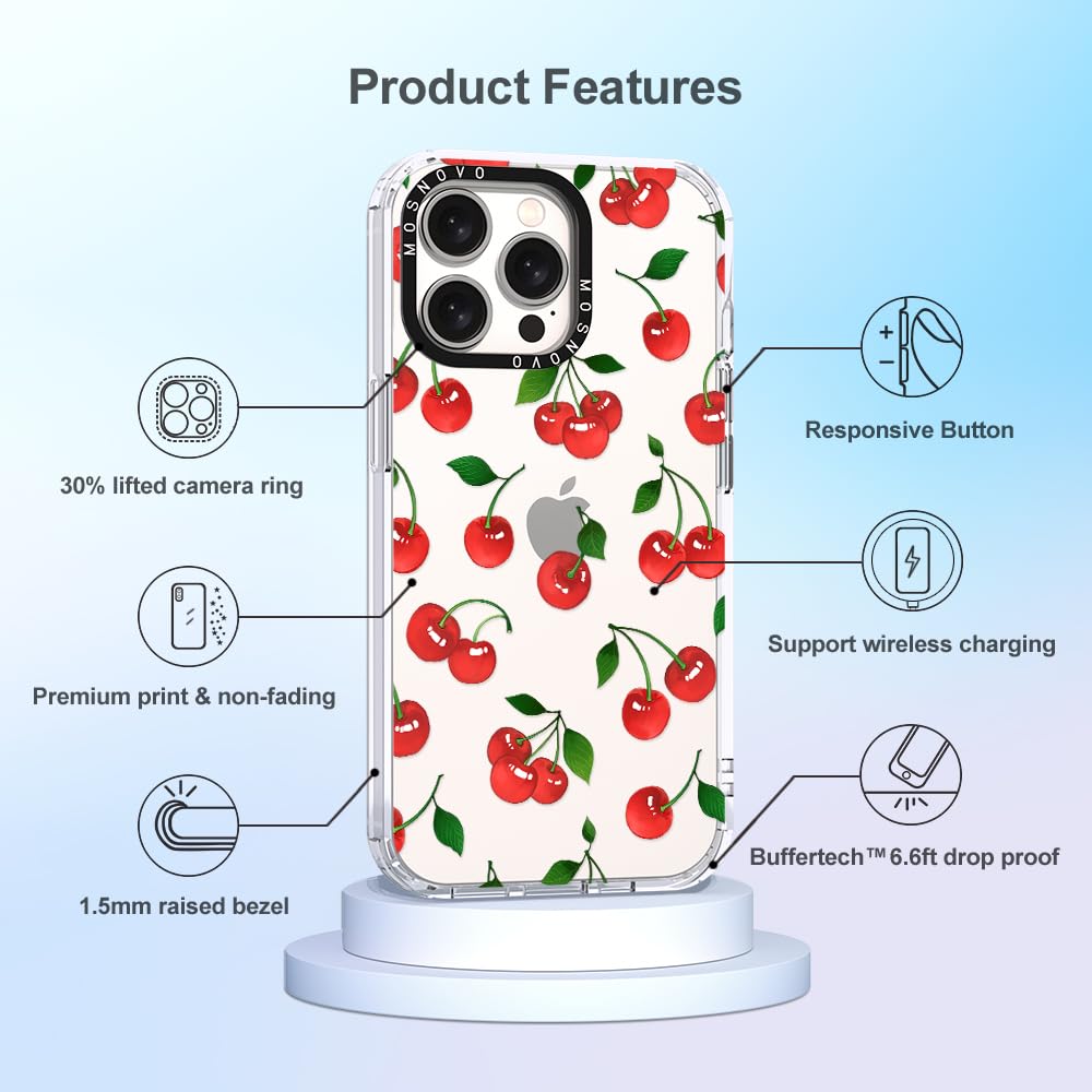 Foto 6 | Funda De Teléfono Mosnovo Para Iphone 15 Pro Max Buffertech, Tpu Transparente - Venta Internacional.