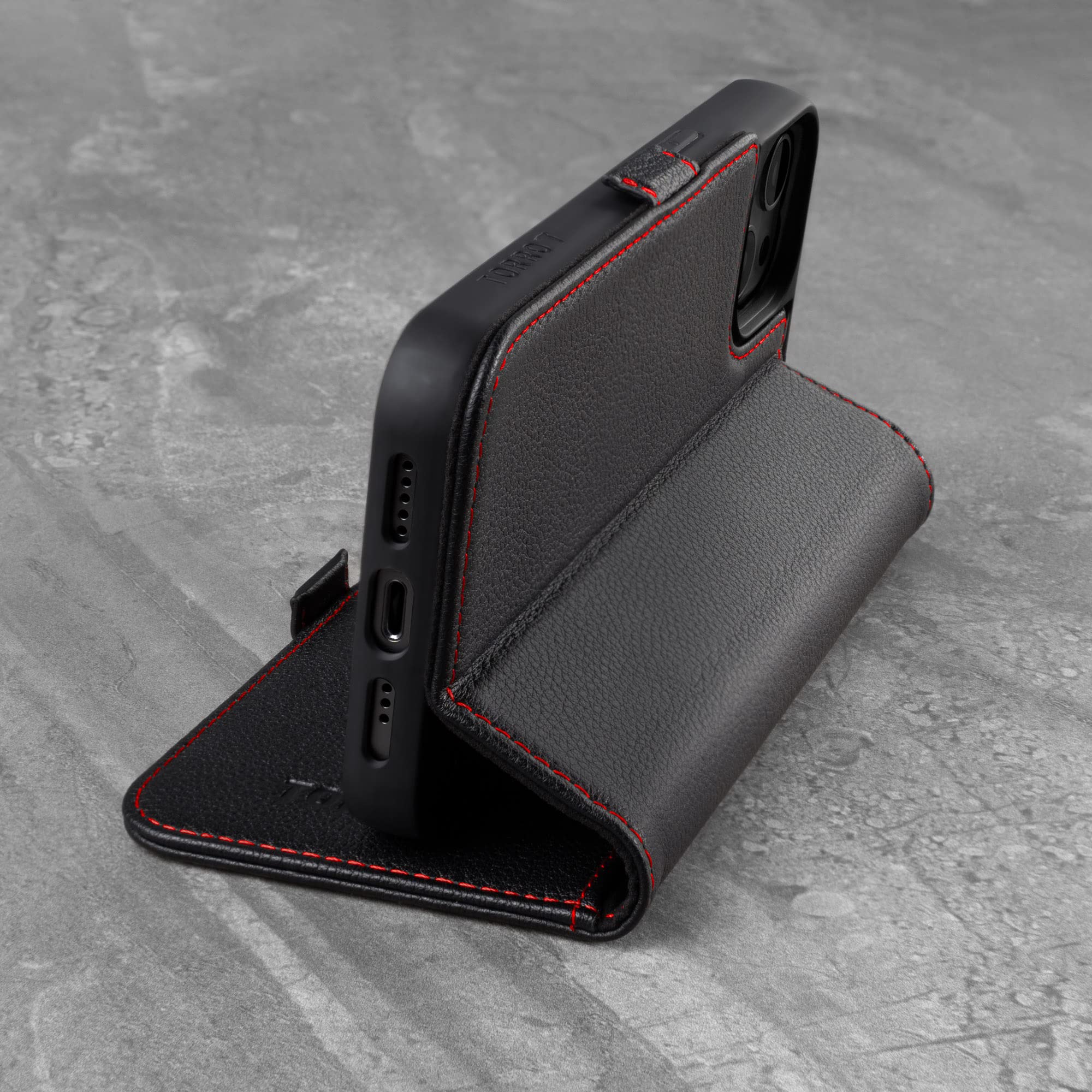 Foto 4 pulgar | Funda De Teléfono Torro Compatible Con Iphone 13 Pro Max Leather - Venta Internacional.
