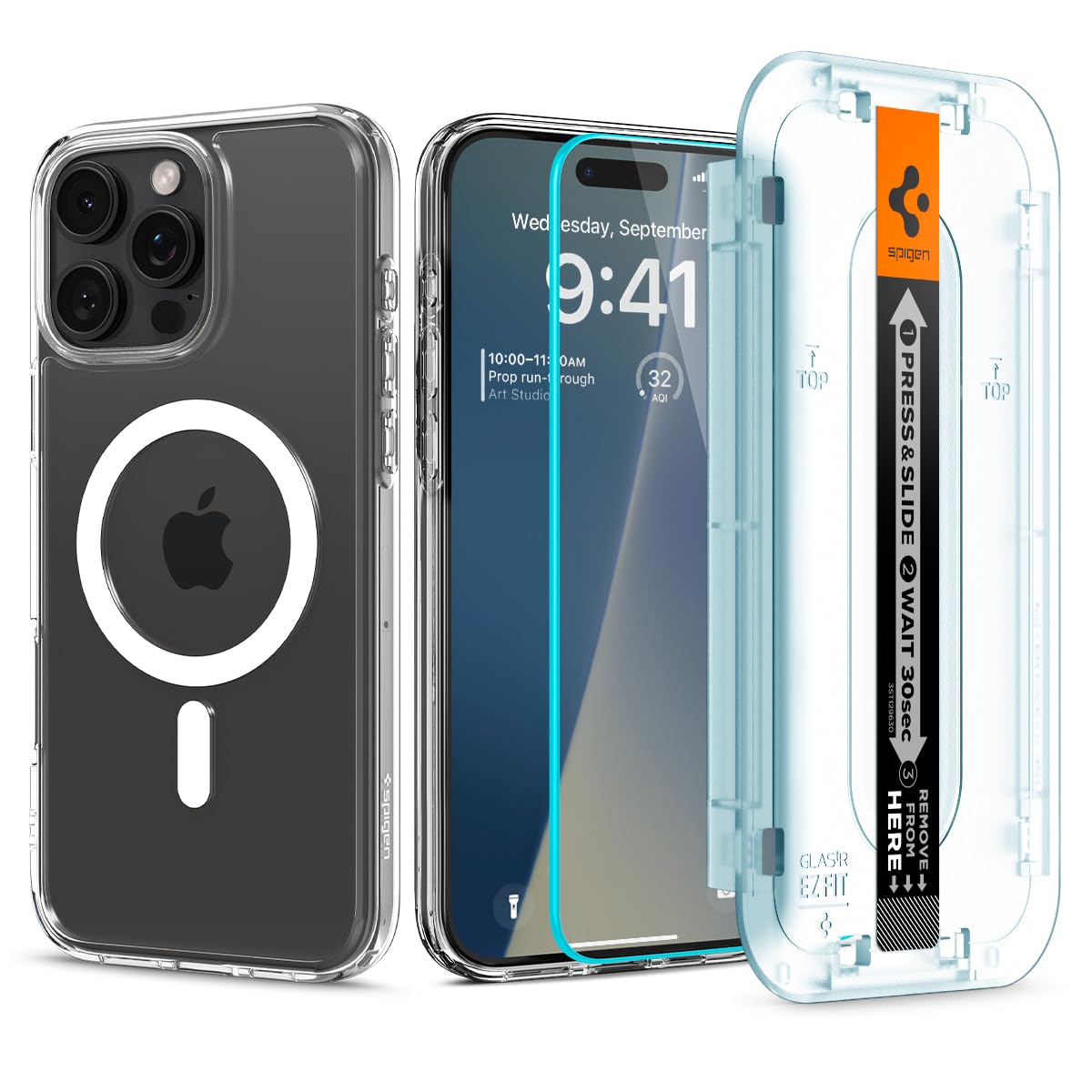 Case Spigen Ultra Hybrid Magfit Pack Para Iphone 16 Pro Max - Venta Internacional.