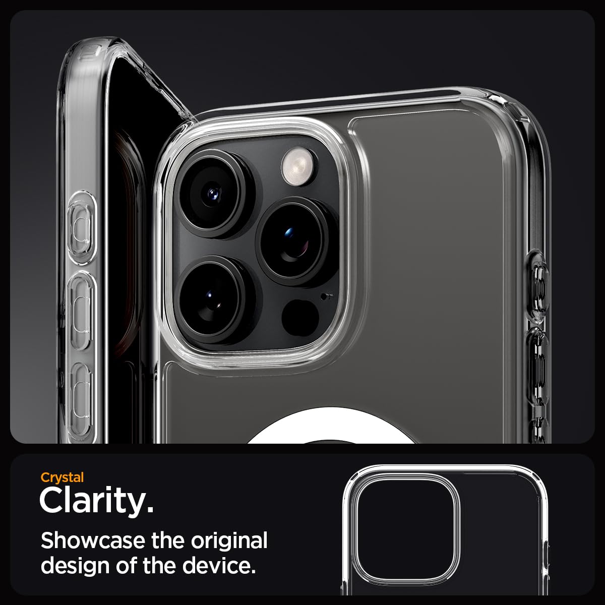 Foto 3 | Case Spigen Ultra Hybrid Magfit Pack Para Iphone 16 Pro Max - Venta Internacional.