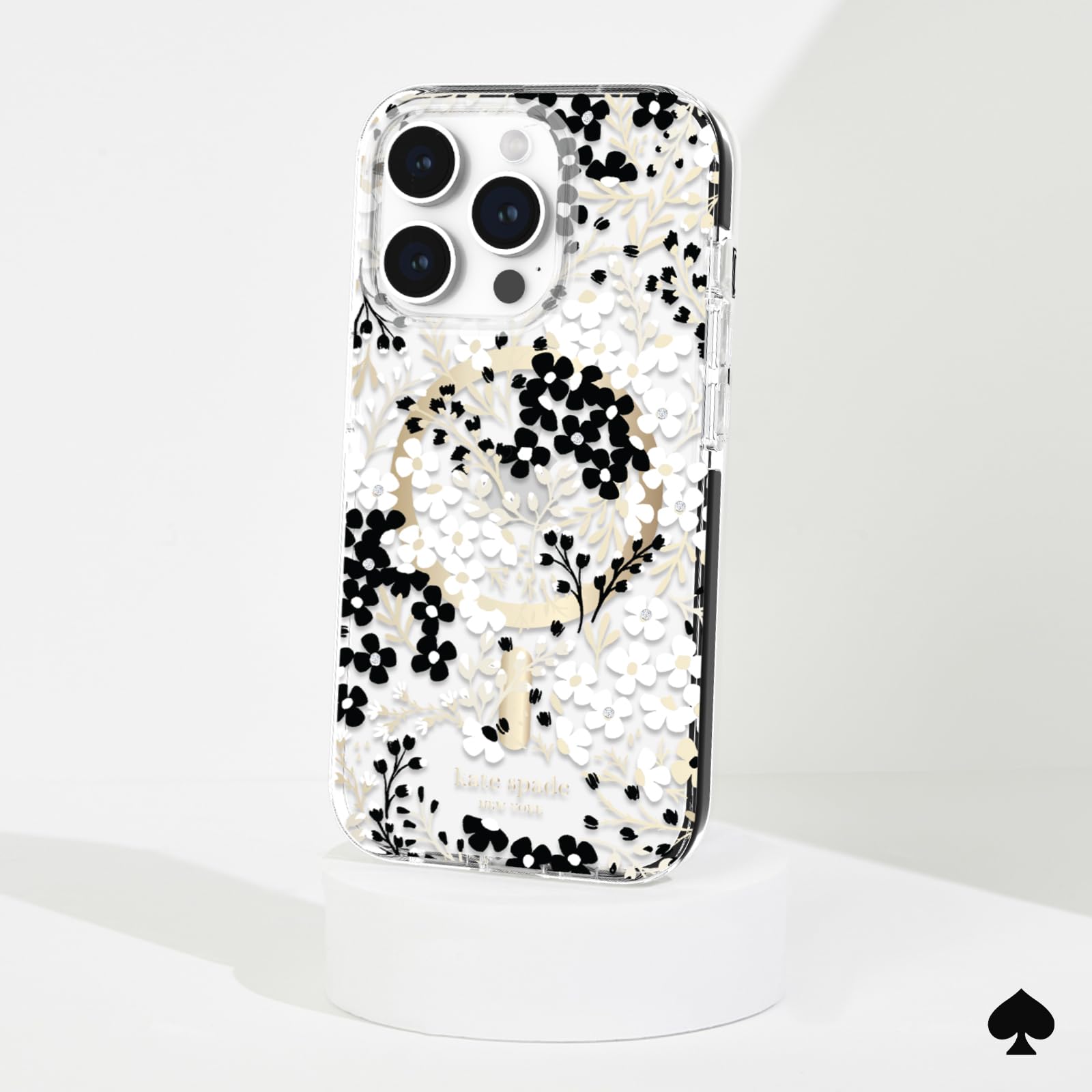 Foto 7 pulgar | Funda De Teléfono Kate Spade New York Para Iphone 15 Pro, Multicolor - Venta Internacional.