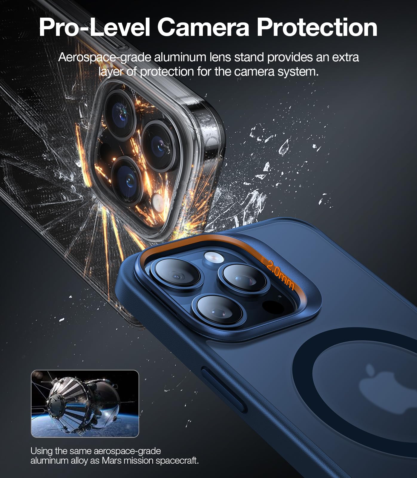 Foto 6 pulgar | Funda De Teléfono Torras Magnetic Para Iphone 15 Pro Max Blue - Venta Internacional.