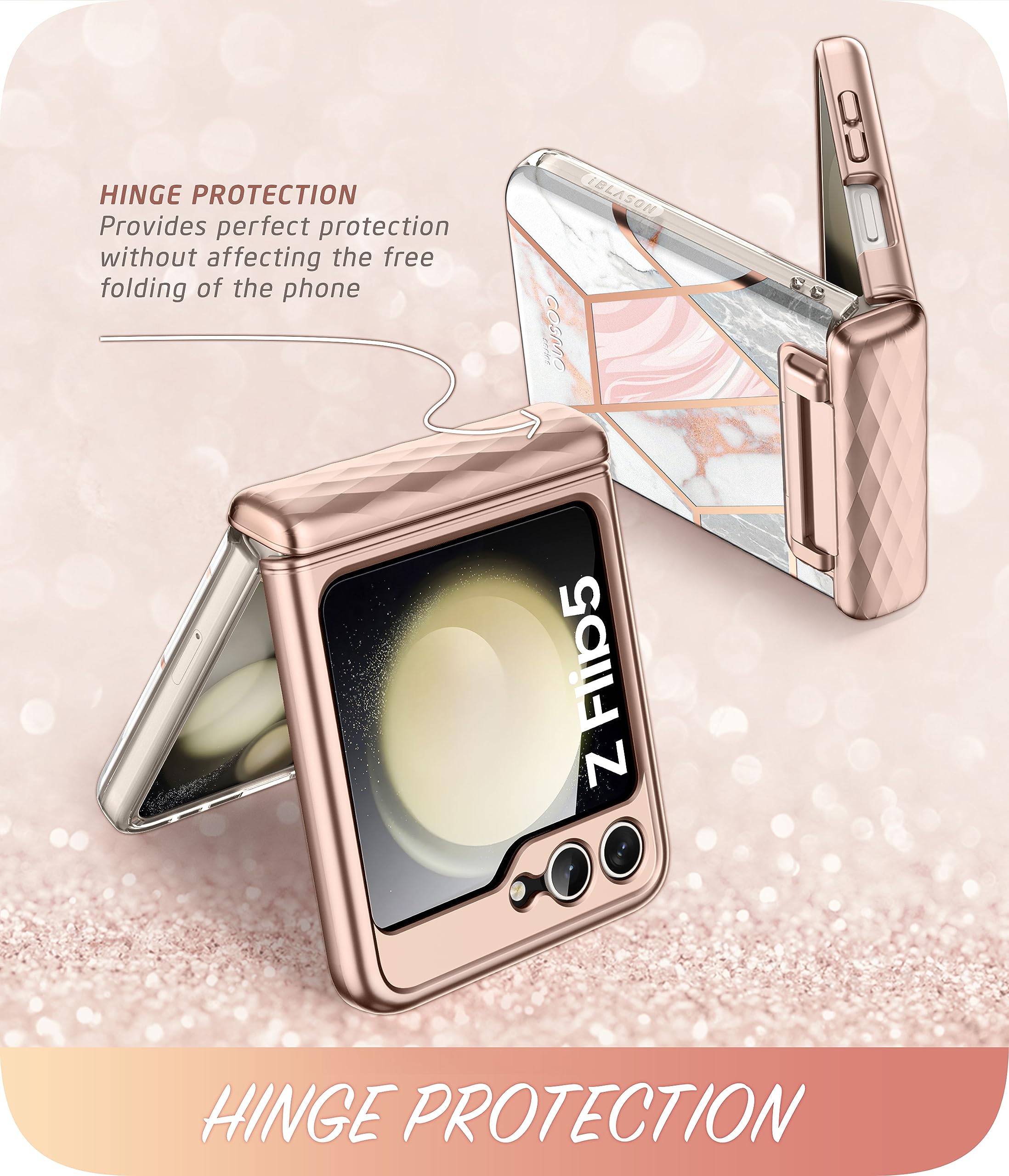 Foto 4 pulgar | Funda De Teléfono I-blason Cosmo Para Samsung Galaxy Z Flip 5 5g - Venta Internacional.
