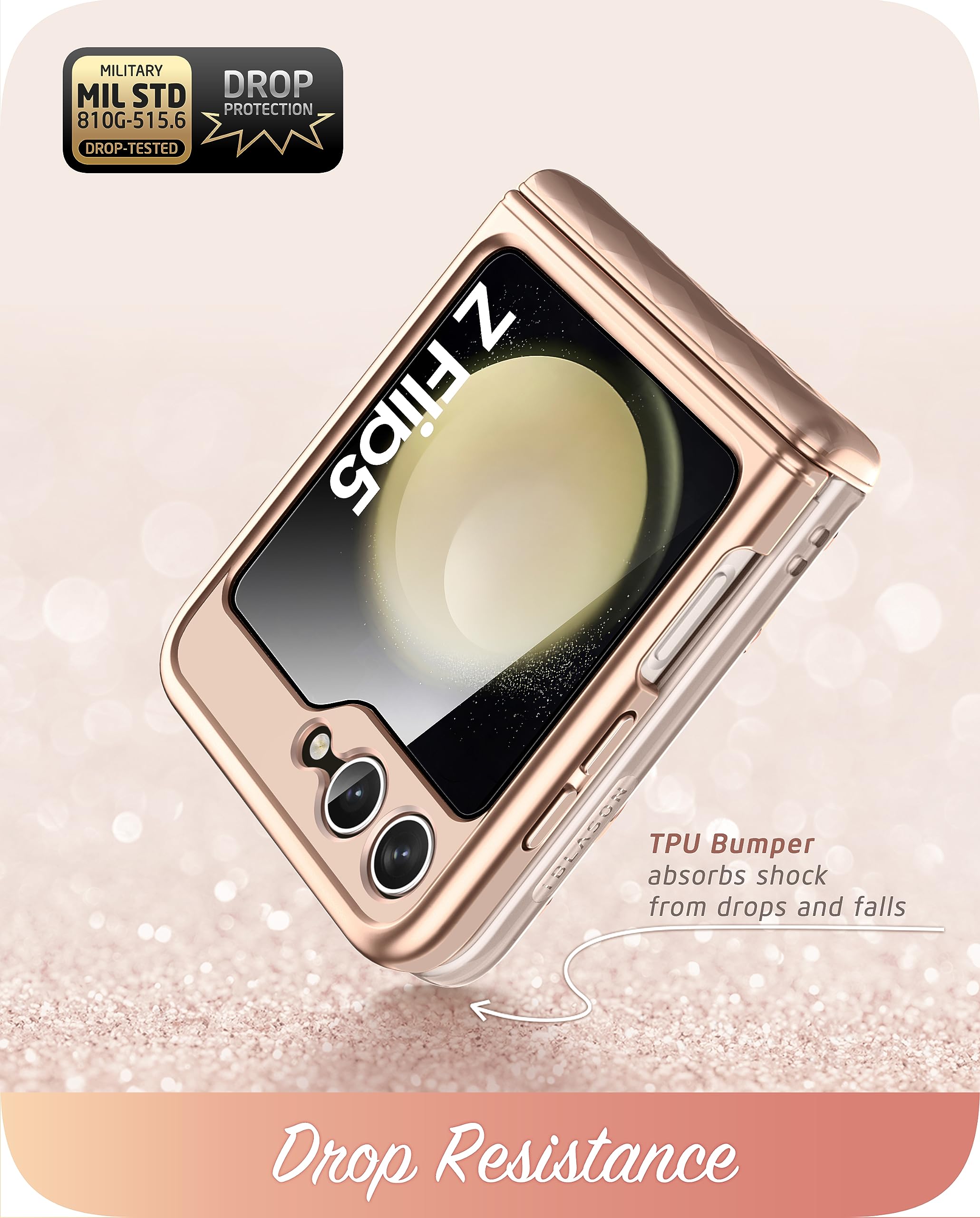 Foto 8 pulgar | Funda De Teléfono I-blason Cosmo Para Samsung Galaxy Z Flip 5 5g - Venta Internacional.