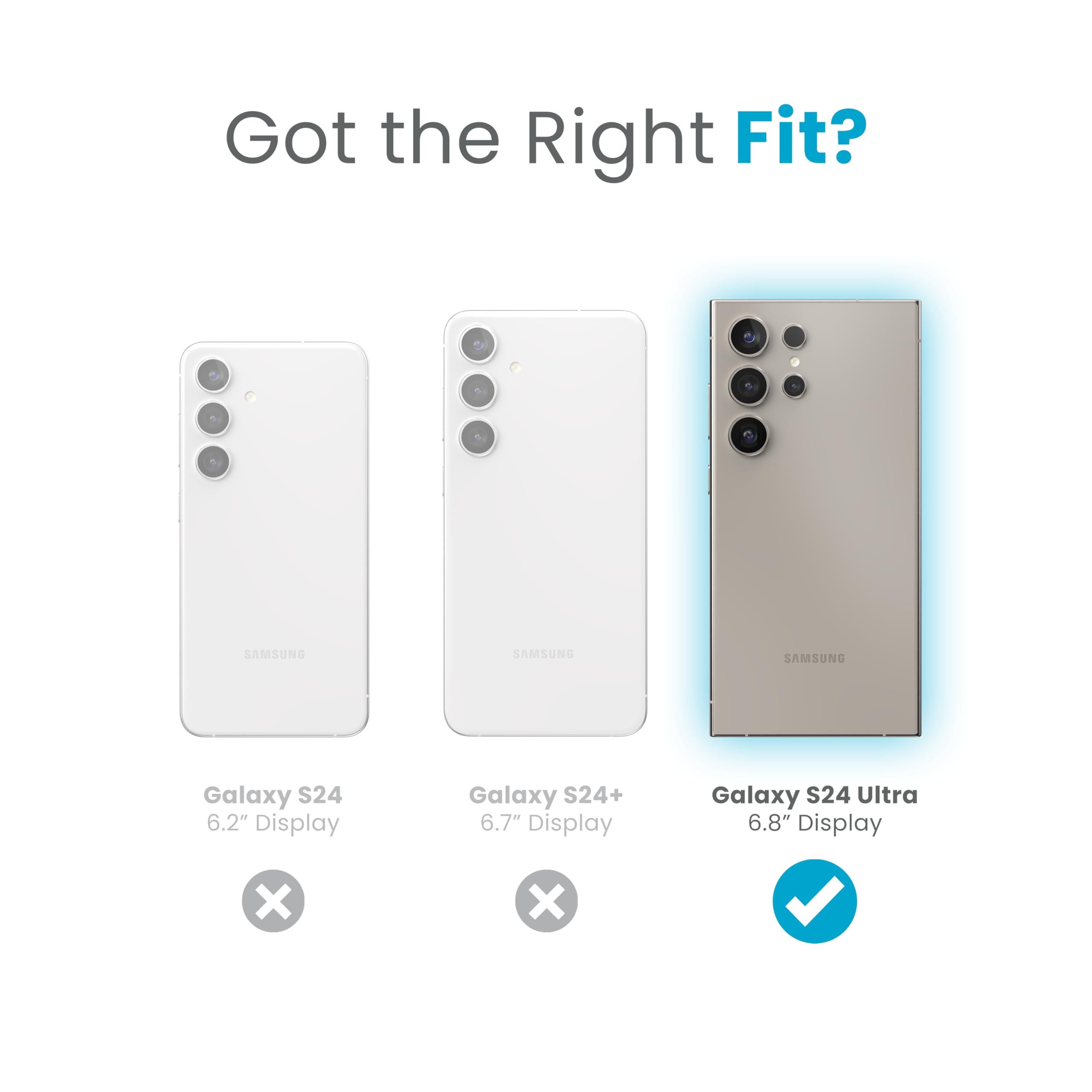 Foto 2 | Funda Para Teléfono Speck Presidio Perfect Clear Para Samsung Galaxy S24 Ultra - Venta Internacional.