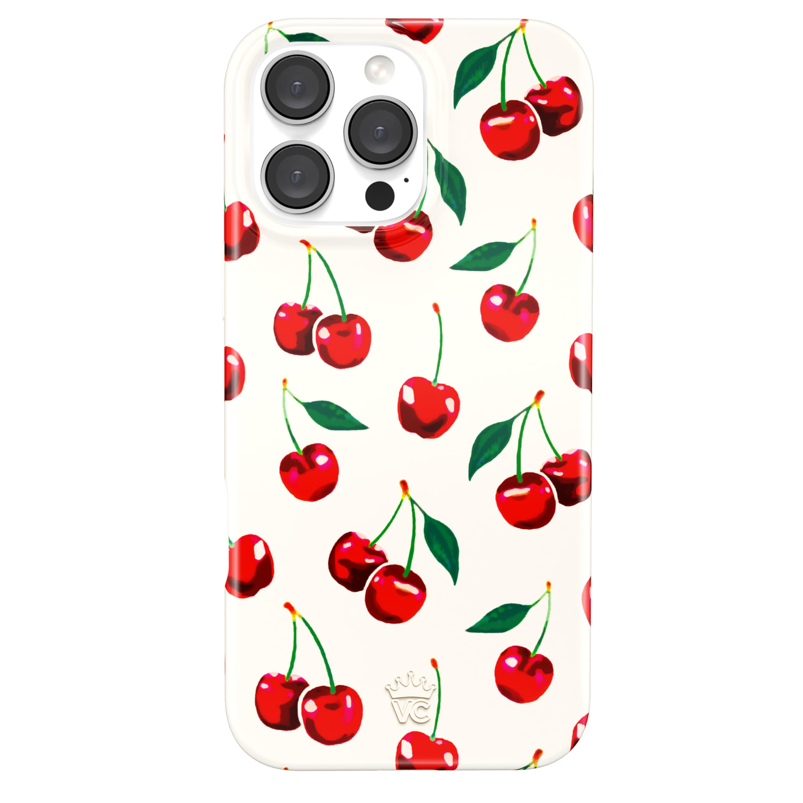 Foto 2 pulgar | Funda De Teléfono Velvet Caviar Para Iphone 16 Pro Max Red Cherries - Venta Internacional.