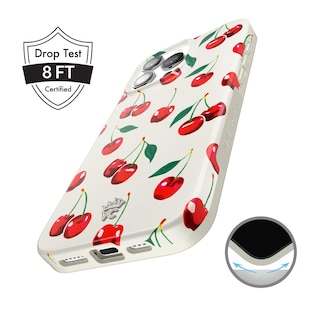 Foto 5 | Funda De Teléfono Velvet Caviar Para Iphone 16 Pro Max Red Cherries - Venta Internacional.