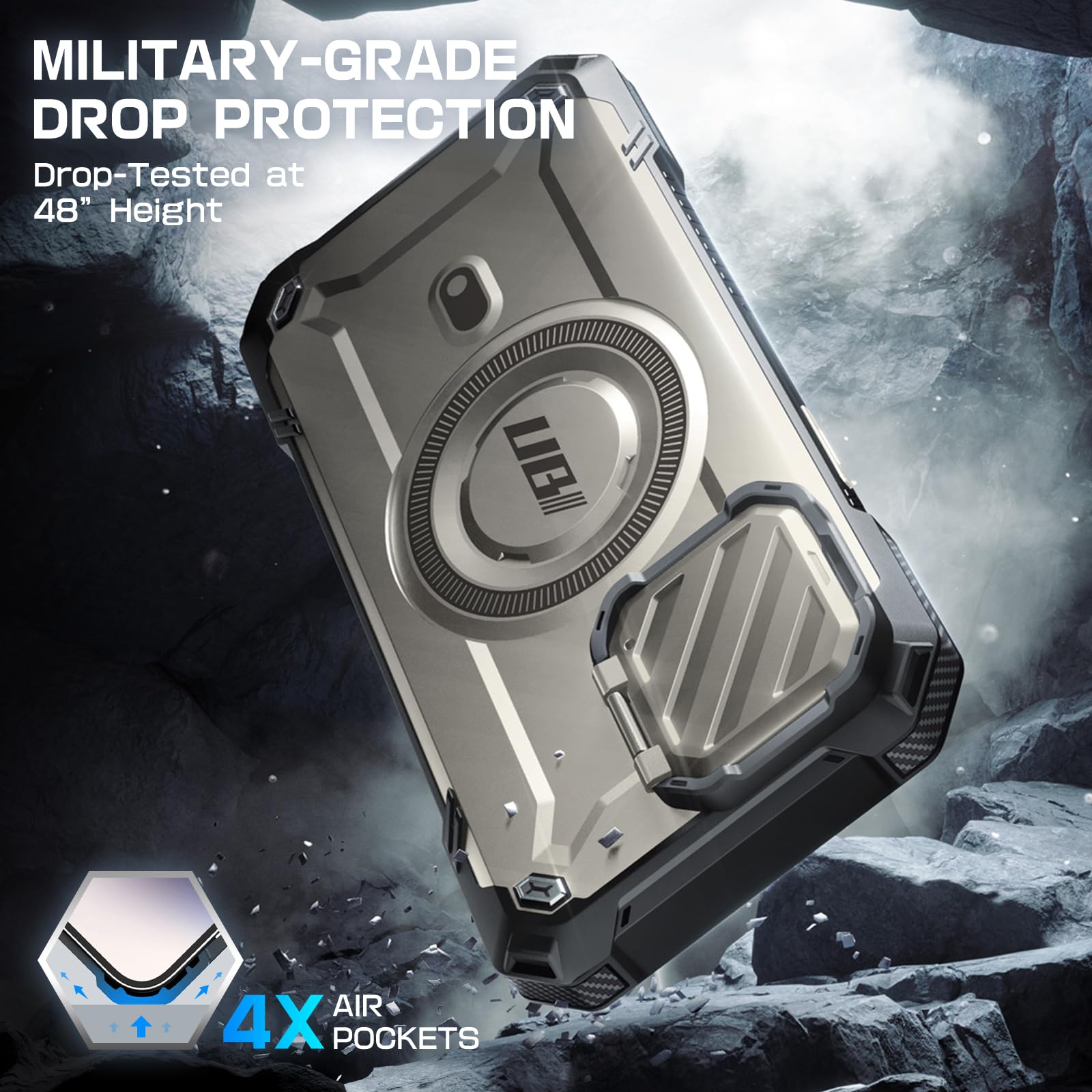 Foto 3 pulgar | Funda De Teléfono Supcase Unicorn Beetle Mag Xt Para Iphone 15 Con Soporte - Venta Internacional.