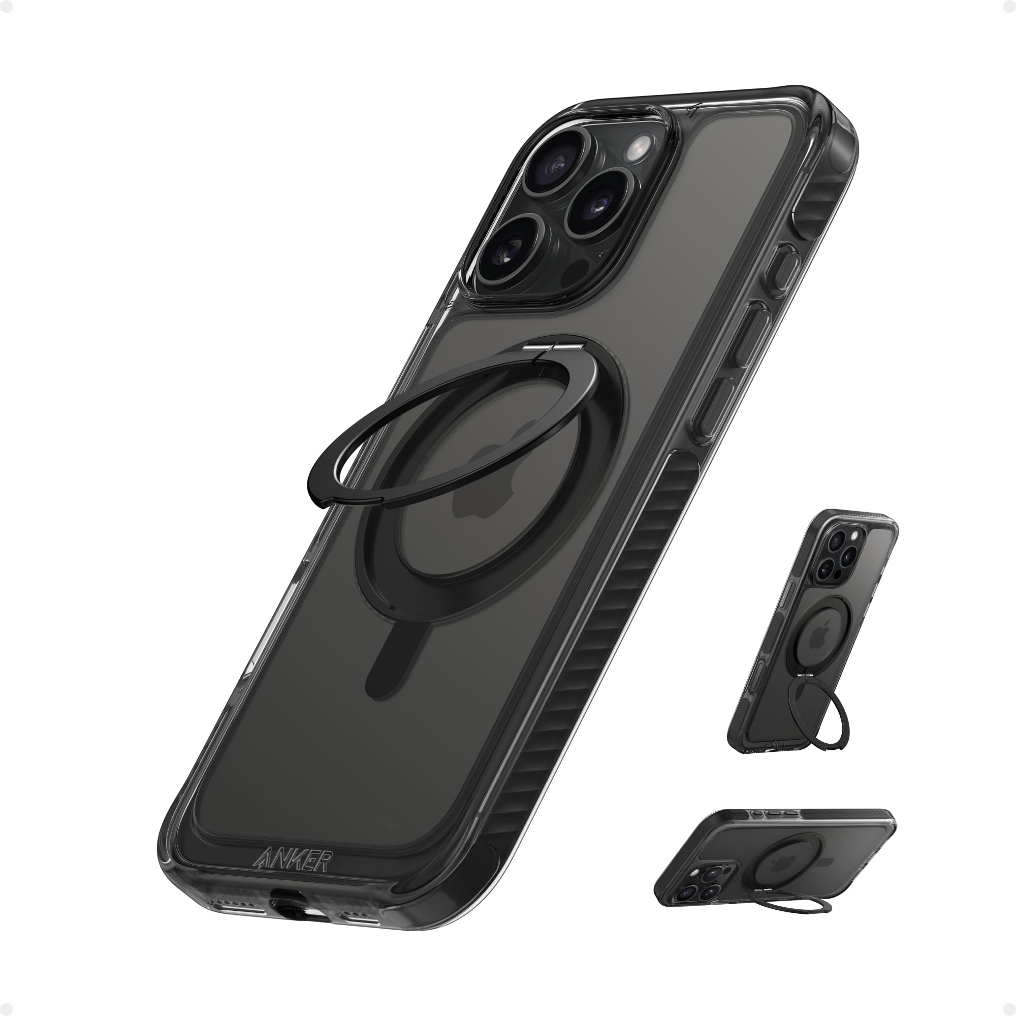 Foto 2 pulgar | Funda Anker Ultra Magnetic con Soporte Anular de 360° para Iphone 16 Pro - Venta Internacional