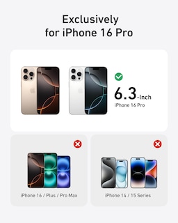 Foto 6 | Funda Anker Ultra Magnetic con Soporte Anular de 360° para Iphone 16 Pro - Venta Internacional