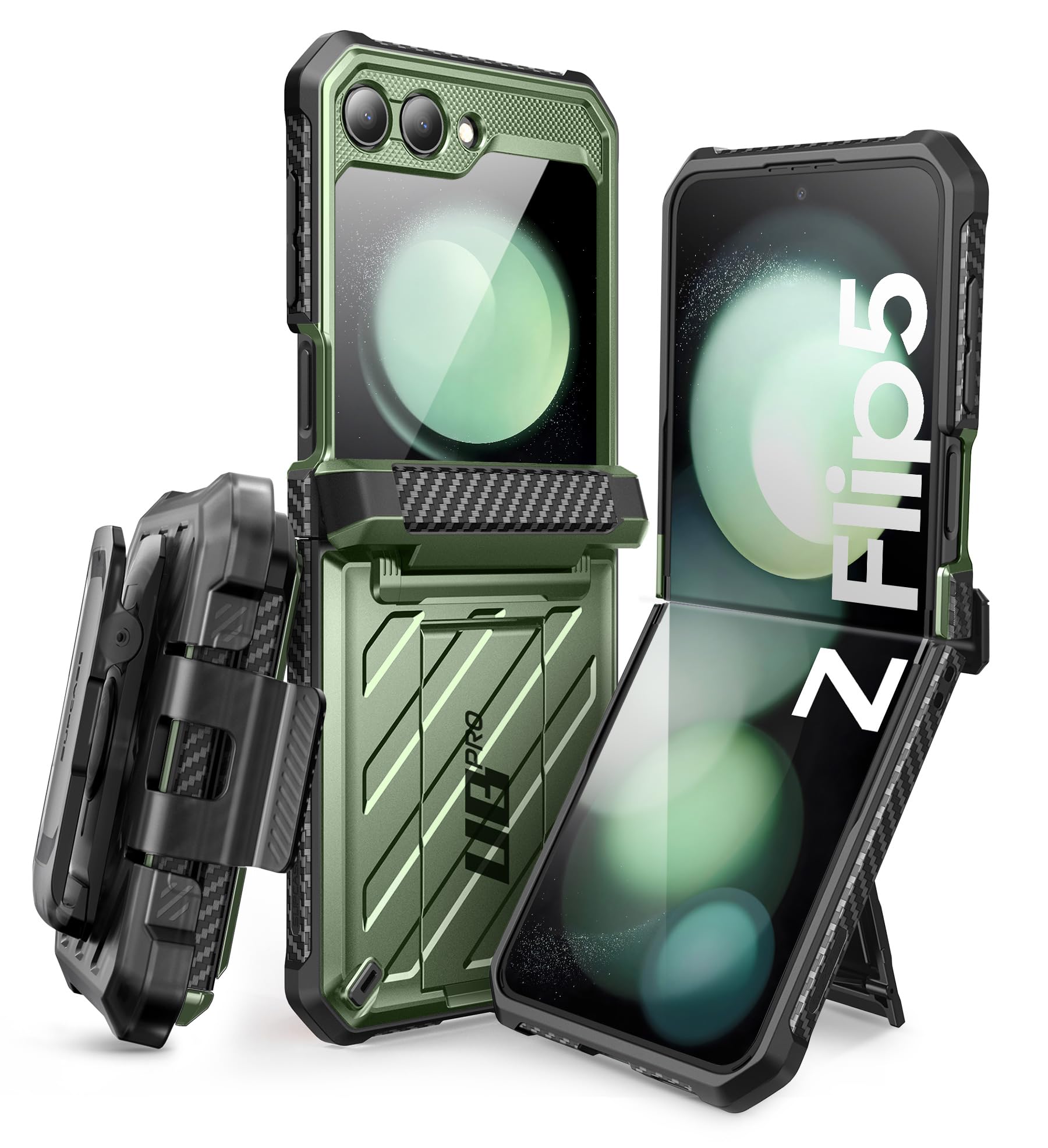 Funda De Teléfono Supcase Unicorn Beetle Pro Para Samsung Galaxy Z Flip 5 - Venta Internacional.