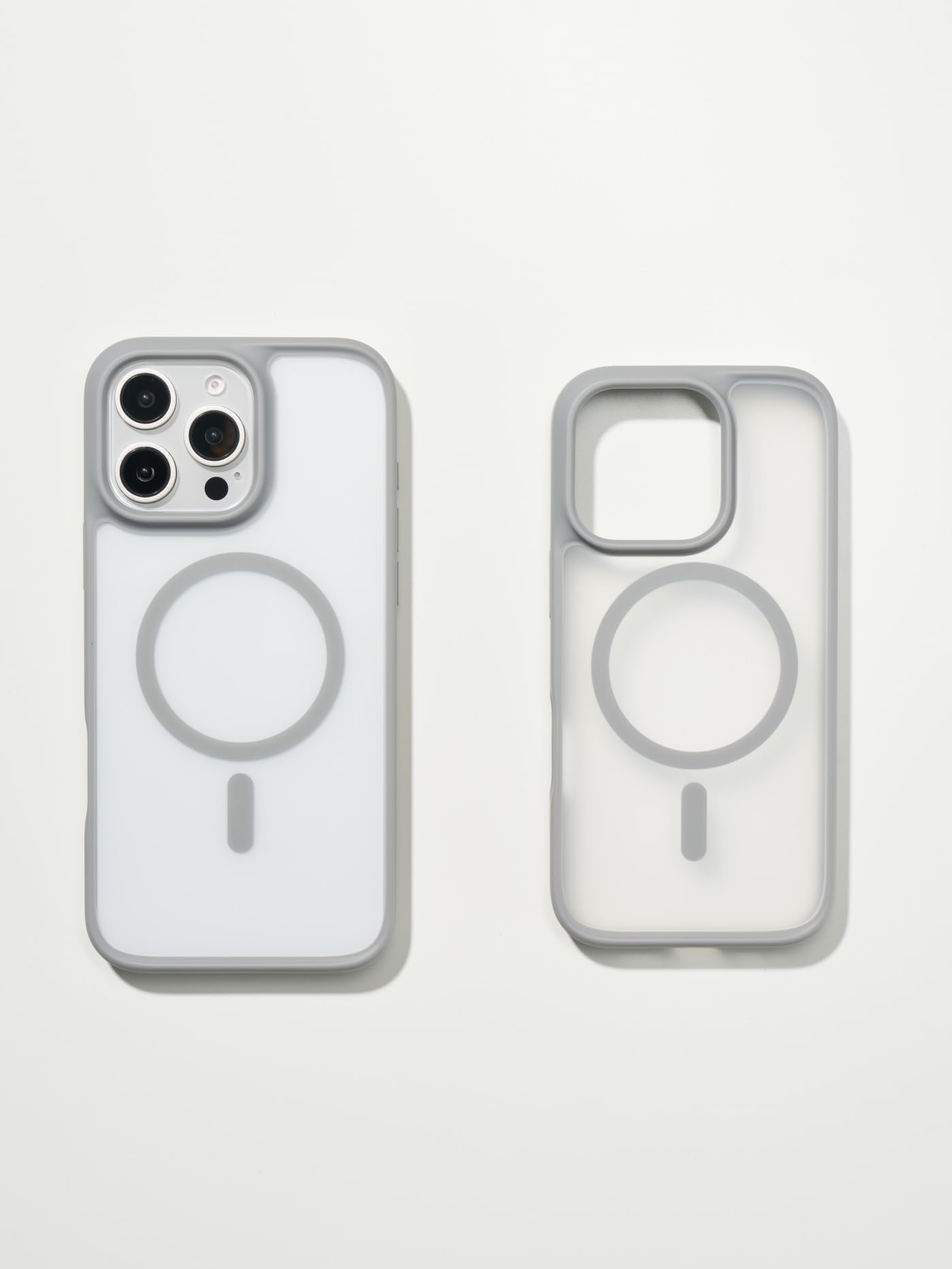 Foto 8 pulgar | Funda Magnética Torras Para Iphone 15 Pro, A Prueba De Golpes, Color Gris - Venta Internacional.