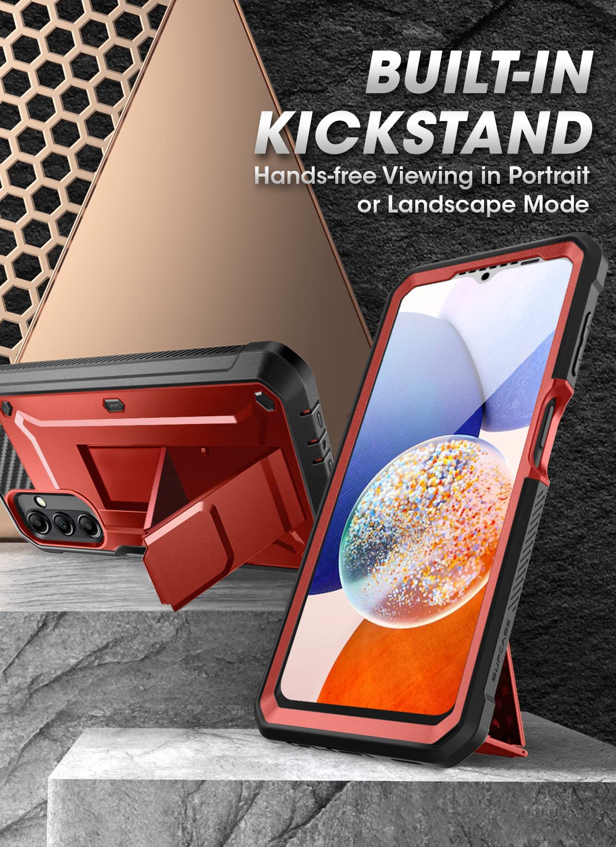 Foto 3 | Funda Para Teléfono Supcase Unicorn Beetle Pro Para Samsung Galaxy A14 5g - Venta Internacional.