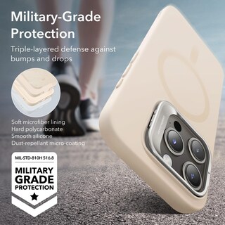 Foto 7 | Funda De Teléfono Esr Para Iphone 15 Pro Magsafe De Silicona Con Soporte - Venta Internacional.