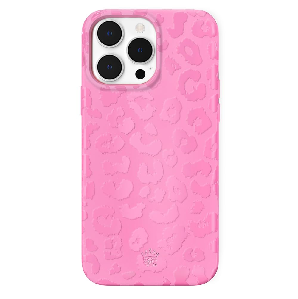 Funda De Teléfono Velvet Caviar Para Iphone 14 Pro Max Pink Leopard - Venta Internacional.
